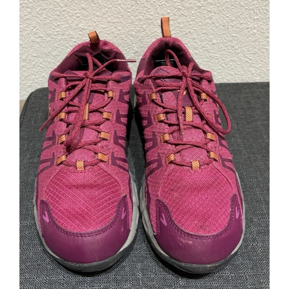Columbia Shoes - Columbia Outdry Womens Hiking Shoes Outdoor Waterproof Sz 9 Maroon